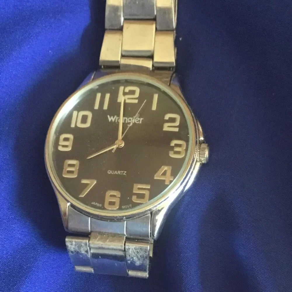 Wrangler Men's Silver Watch